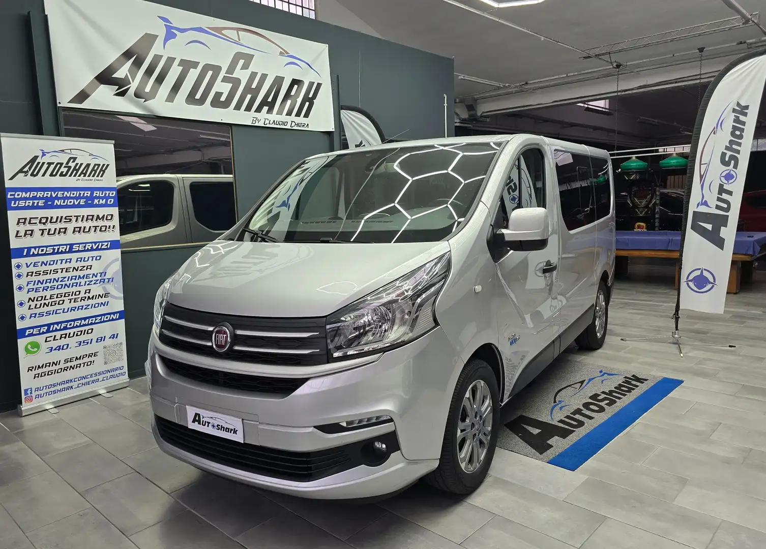 Fiat Talento TALENTO 8 POSTI 1600 TWINTURBO 145CV Argento - 2