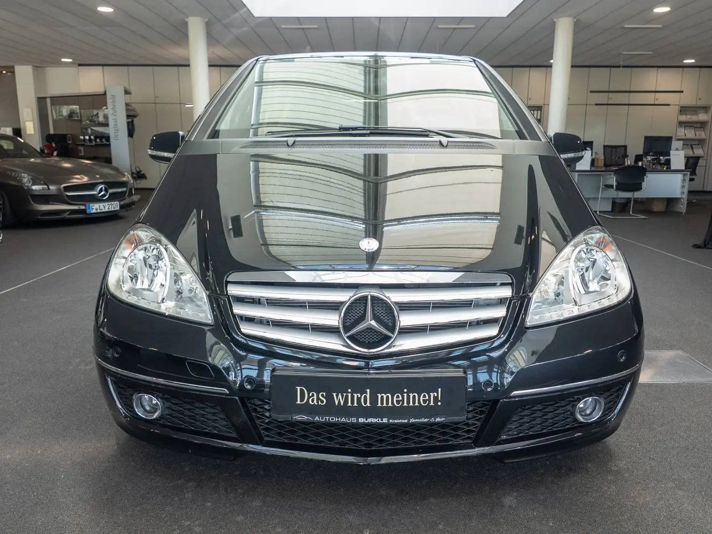 Mercedes-Benz A 160 Avantgarde Klima,Autom,Sitzh,4xelFH,Parktr Zwart - 2
