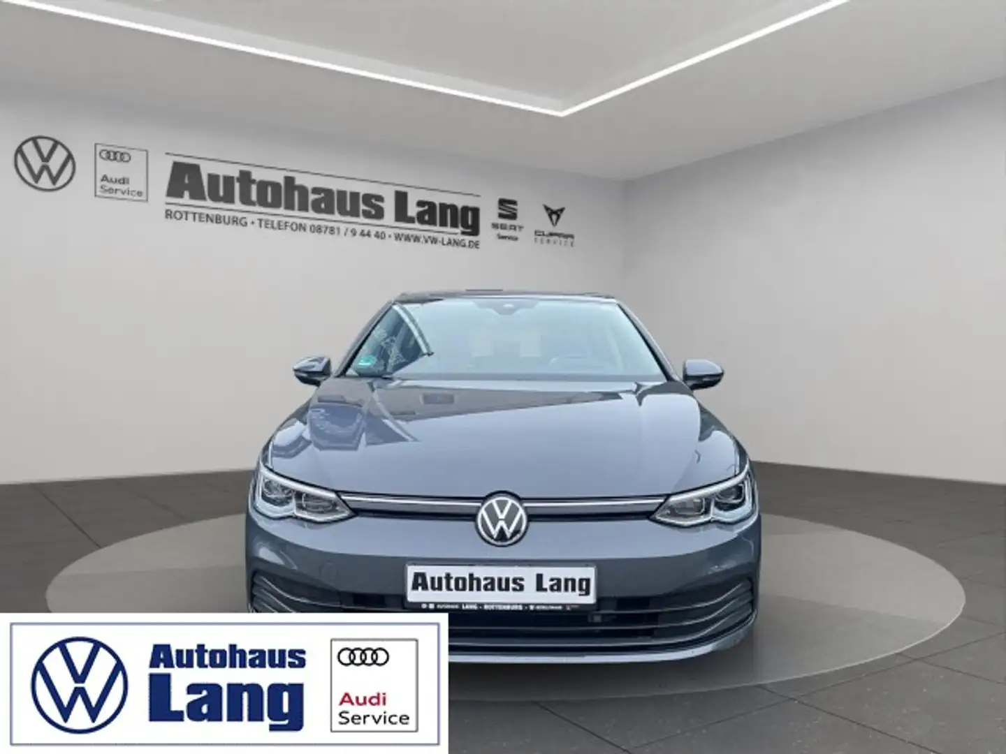 Volkswagen Golf VIII 1.5 TSI Life LED HUD Standh Navi Rear Klima Grau - 1