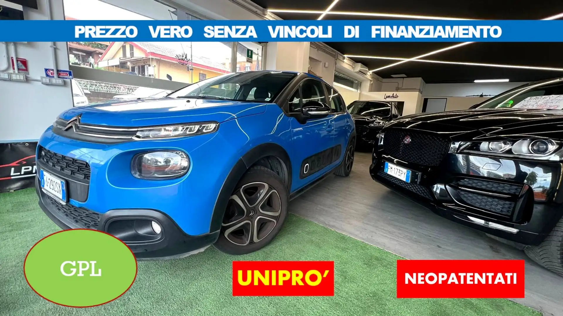 Citroen C3 1.2 Gpl 82cv*NON VONCOLATA A FIN*UNIPRO neopatat Bleu - 1