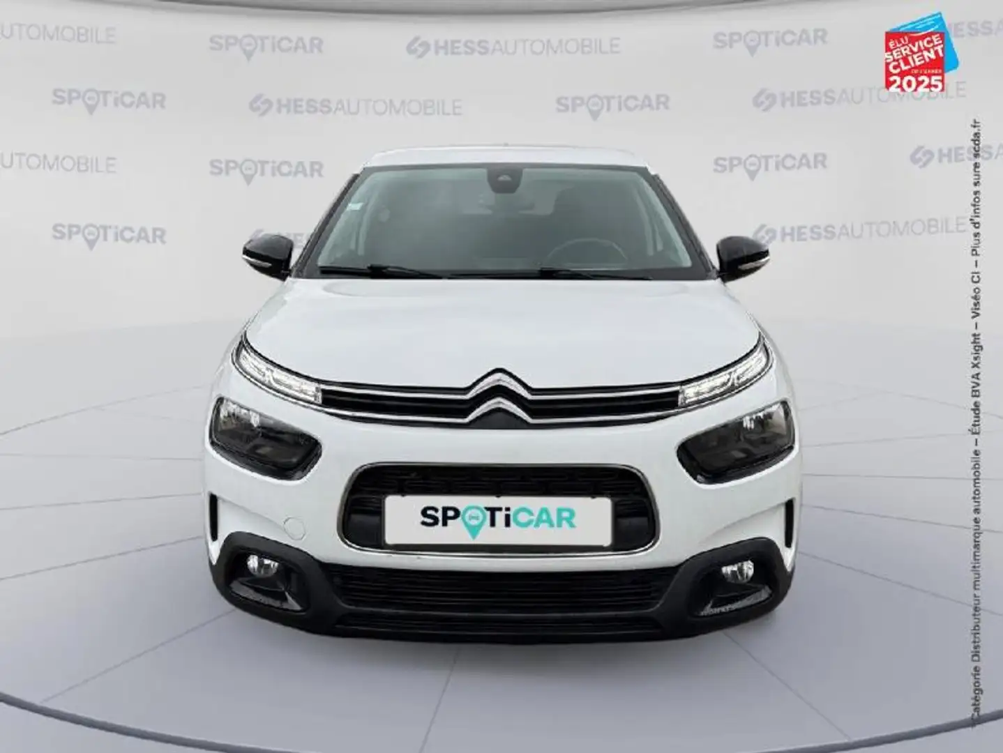 Citroen C4 Cactus PureTech 110ch S/S Feel E6.d-TEMP GPS Radar AR Carplay Blanc - 2