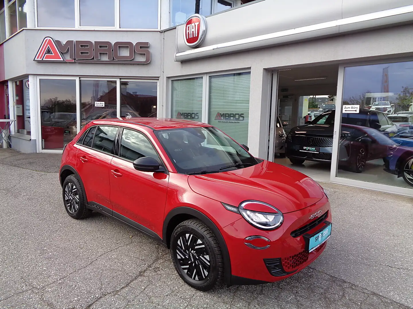 Fiat 600 Hybrid mHEV 145 6-Gang eDCT Pop Rot - 1