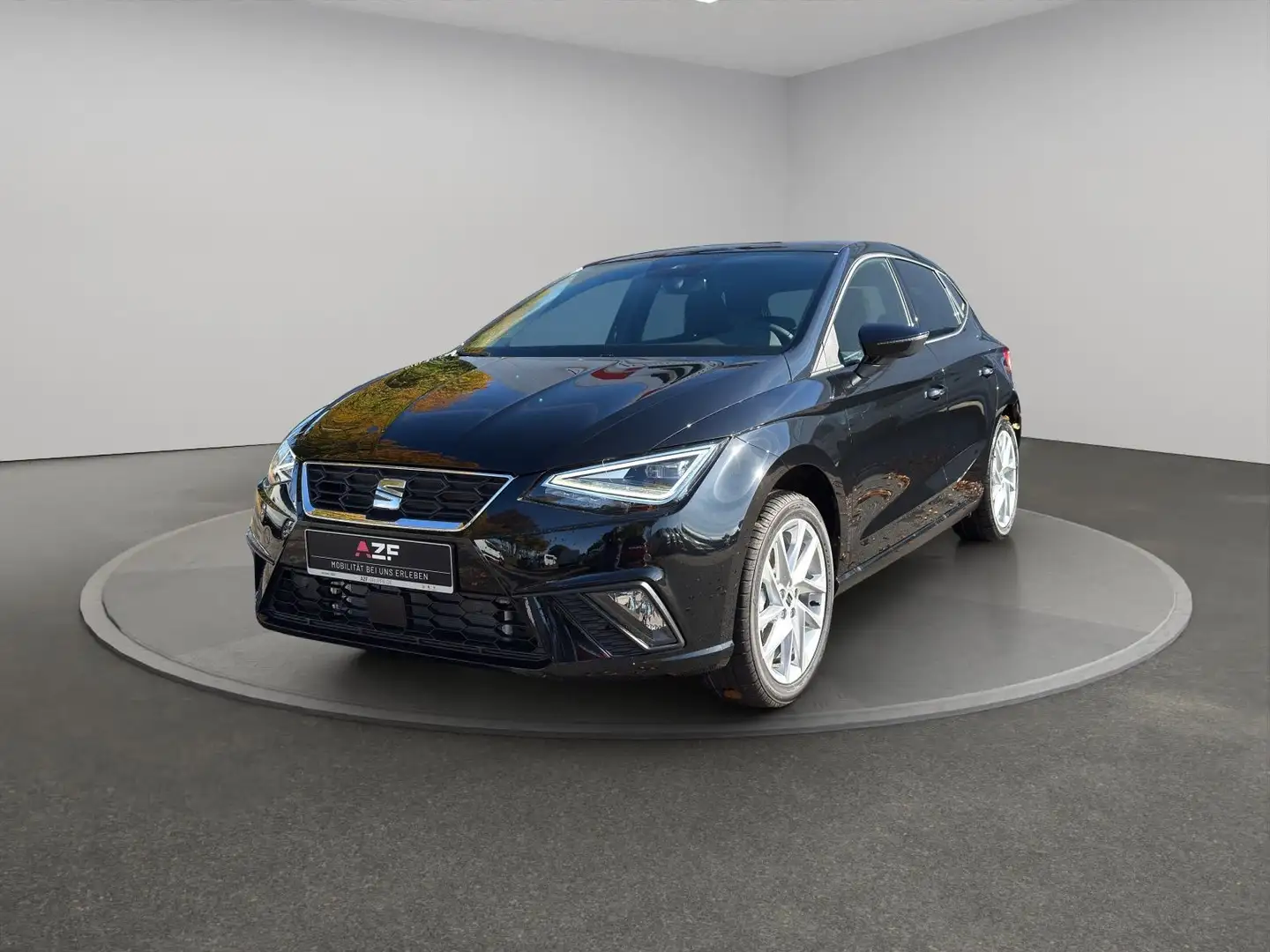 SEAT Ibiza FR 1.0 TSI DSG+SHZ+VollLED+Pano+Kamera+Kes Schwarz - 2