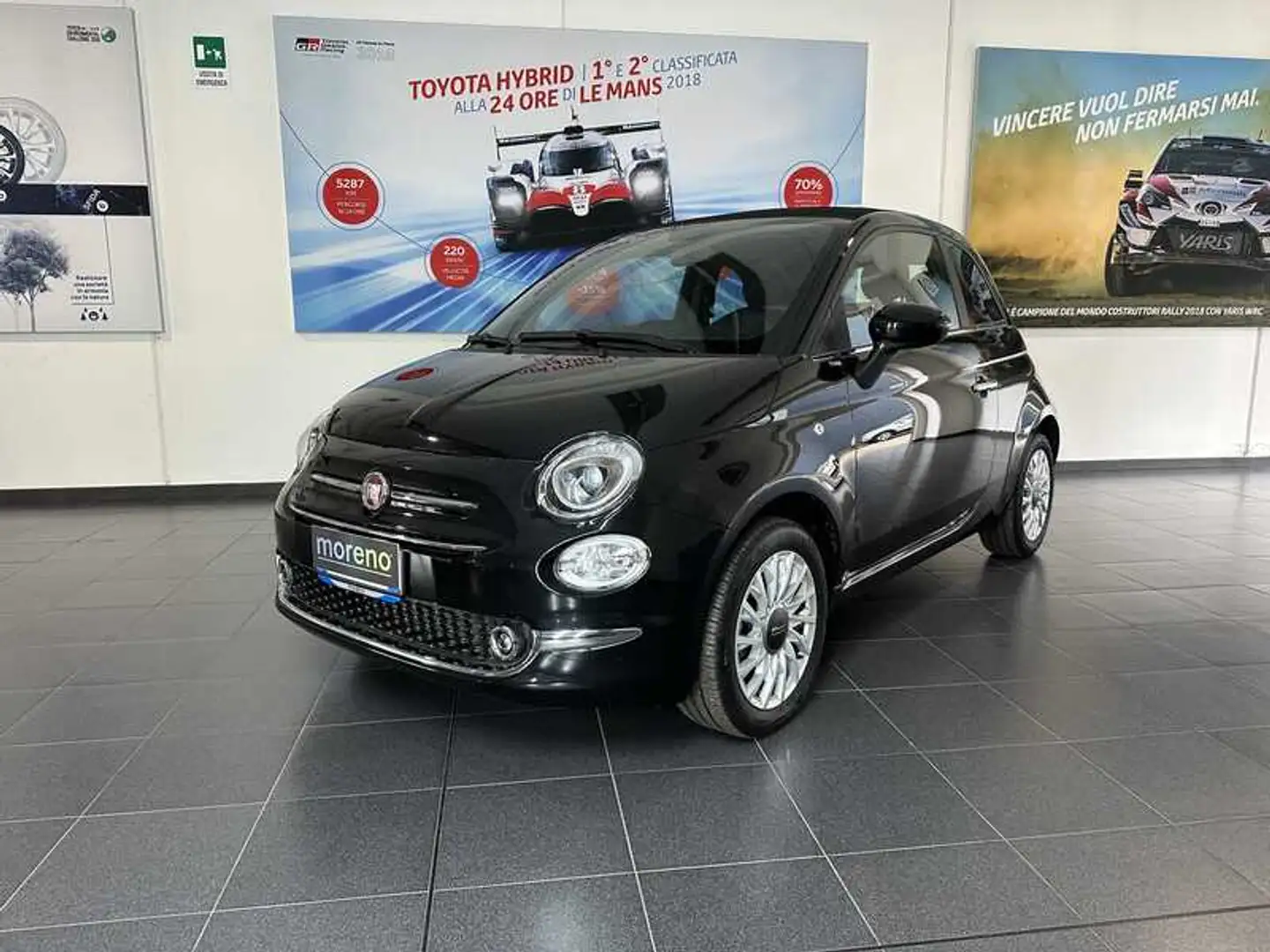 Fiat 500C 1.0 hybrid 70 CV Dolcevita Nero - 1