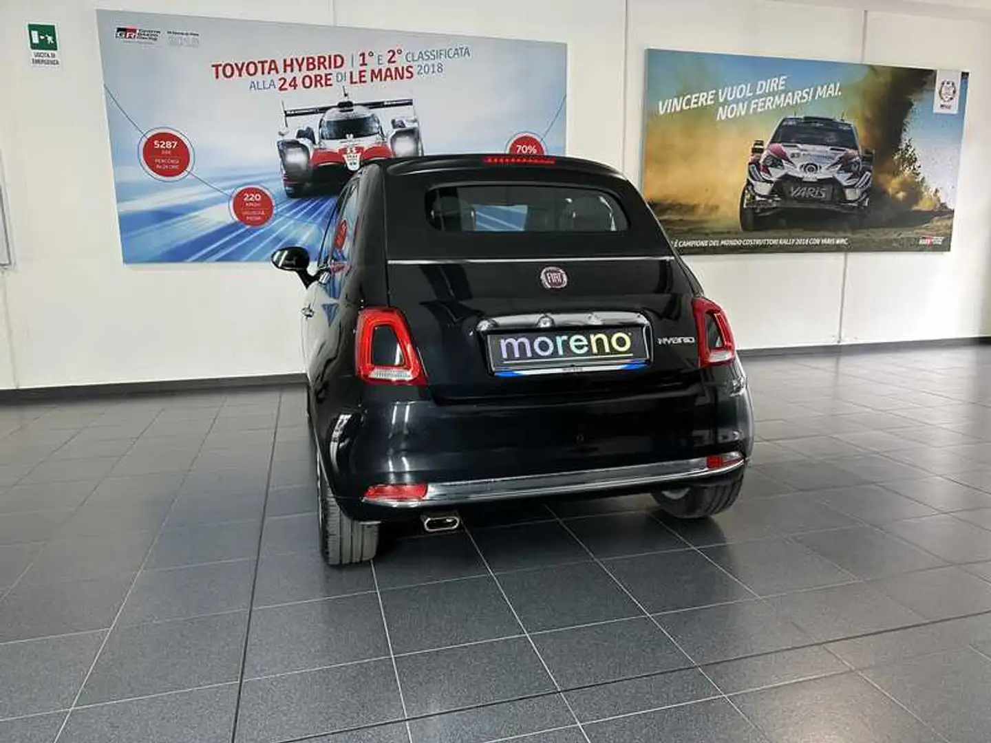 Fiat 500C 1.0 hybrid 70 CV Dolcevita Nero - 2