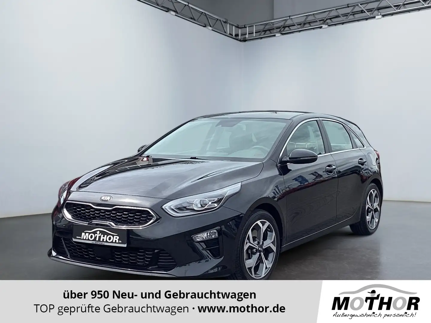 Kia Ceed / cee'd Ceed Spirit 1.4 T-GDI d-T Automatik ACC NAVI PDC Schwarz - 1