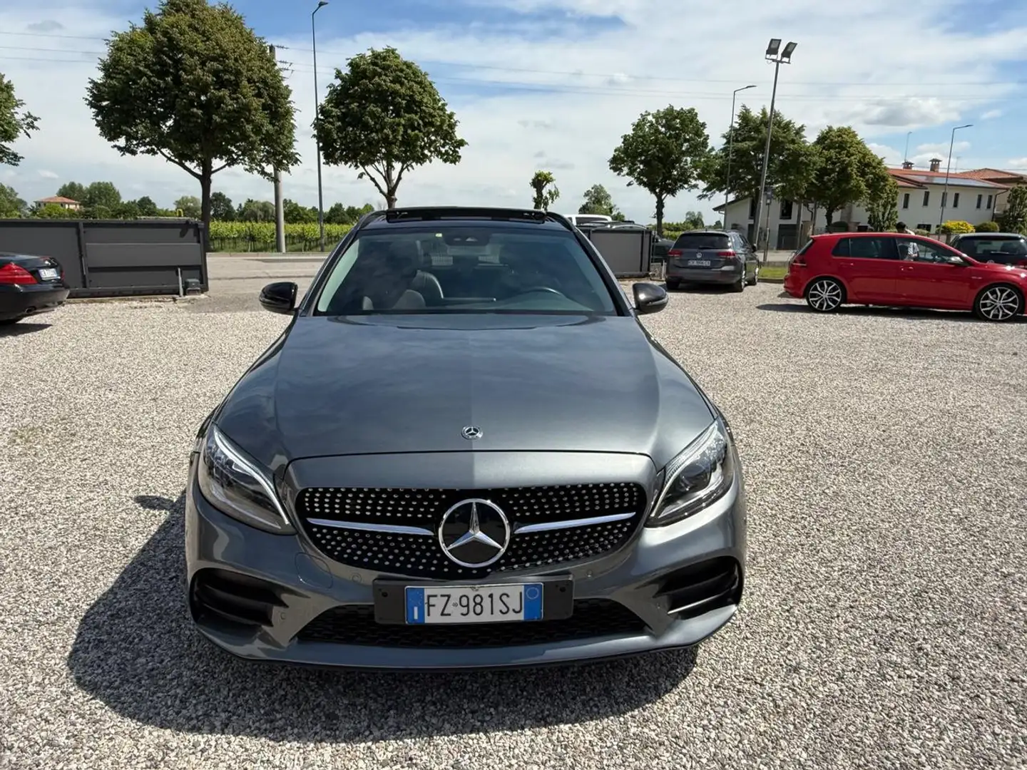 Mercedes-Benz C 220 d S.W. 4Matic Auto Premium Gris - 2