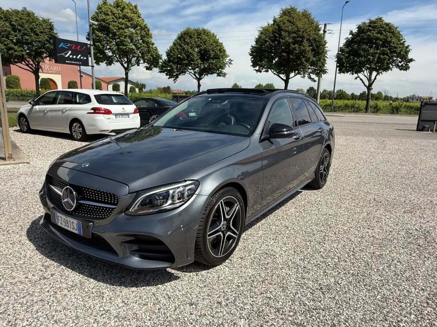 Mercedes-Benz C 220 d S.W. 4Matic Auto Premium Gris - 1