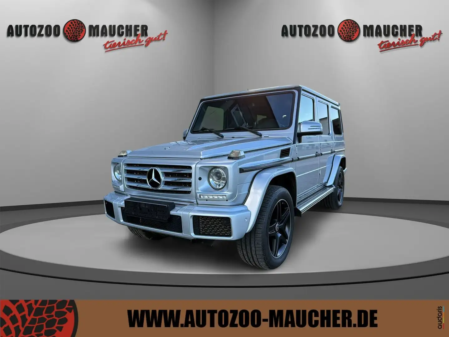 Mercedes-Benz G 500 V8 DESIGNO AHK SOUND SPORT Silber - 1