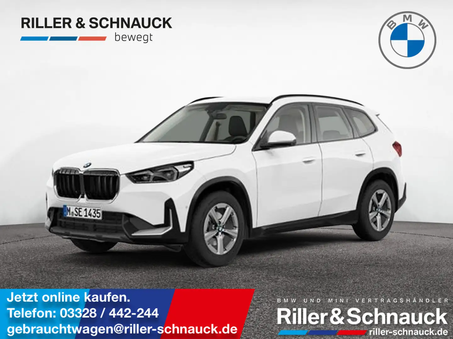 BMW X1 sDrive 18i sDrive AHK+HUD+ACC+360°KAM Weiß - 1