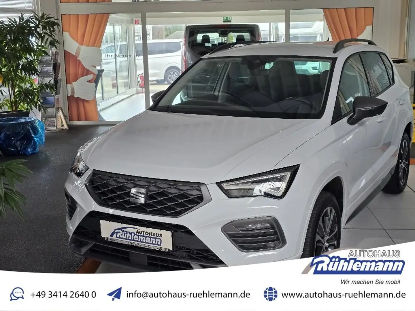 SEAT Ateca FR 4Drive PF 2.0 TSI 190 PS super Ausstattung Blanc - 1