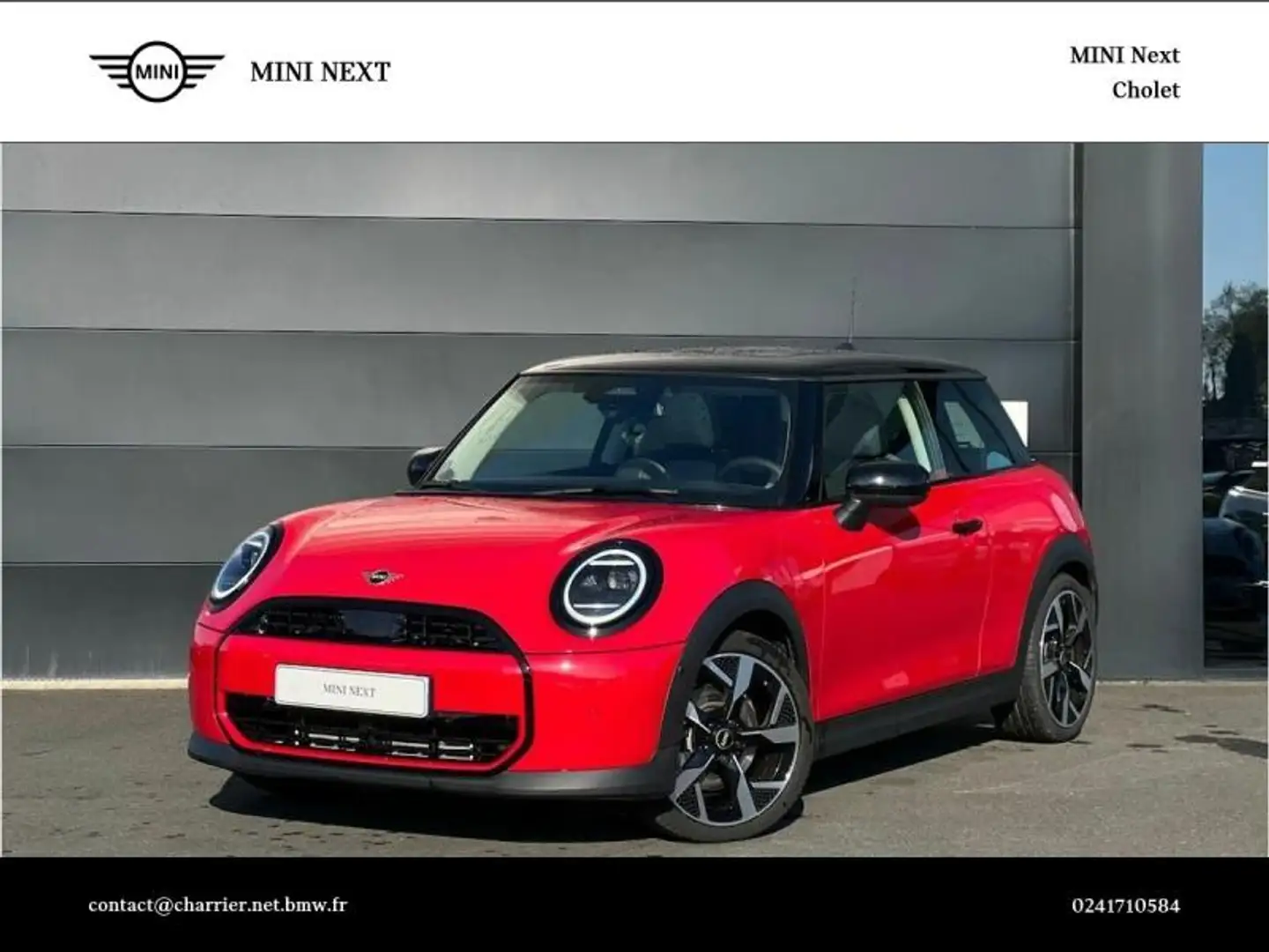 MINI Cooper C 156ch Classic DKG7 Rouge - 1