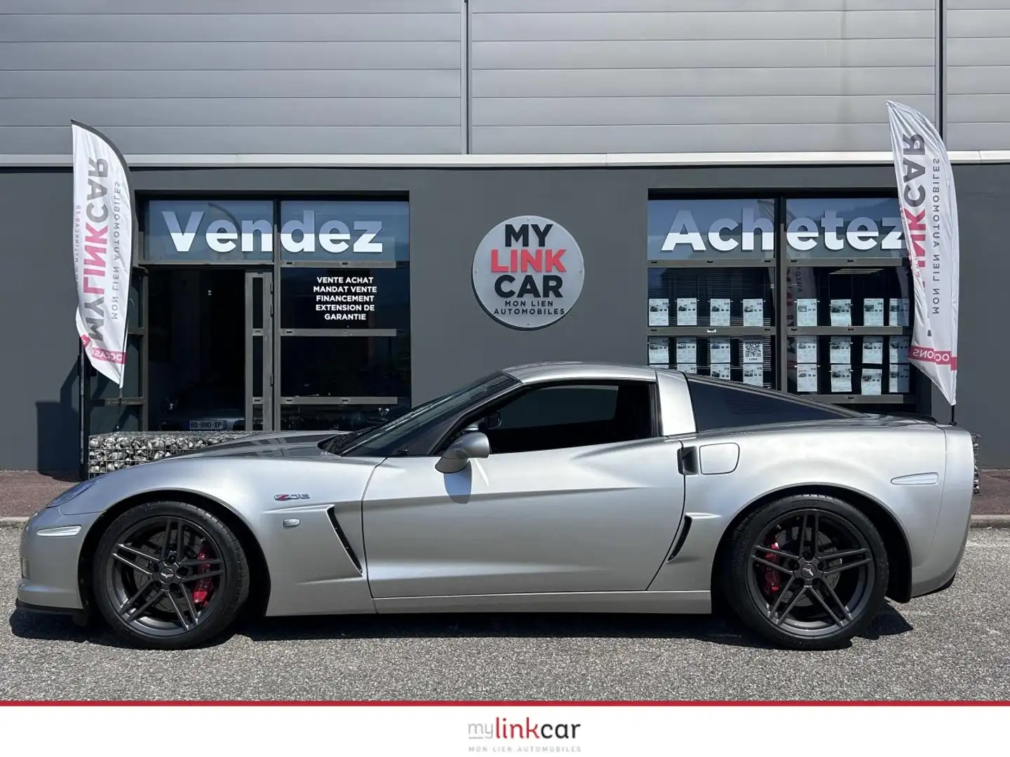 Chevrolet Corvette C6 Coupé Z06 7.0 V8 512 non importée km certifié Gris - 2