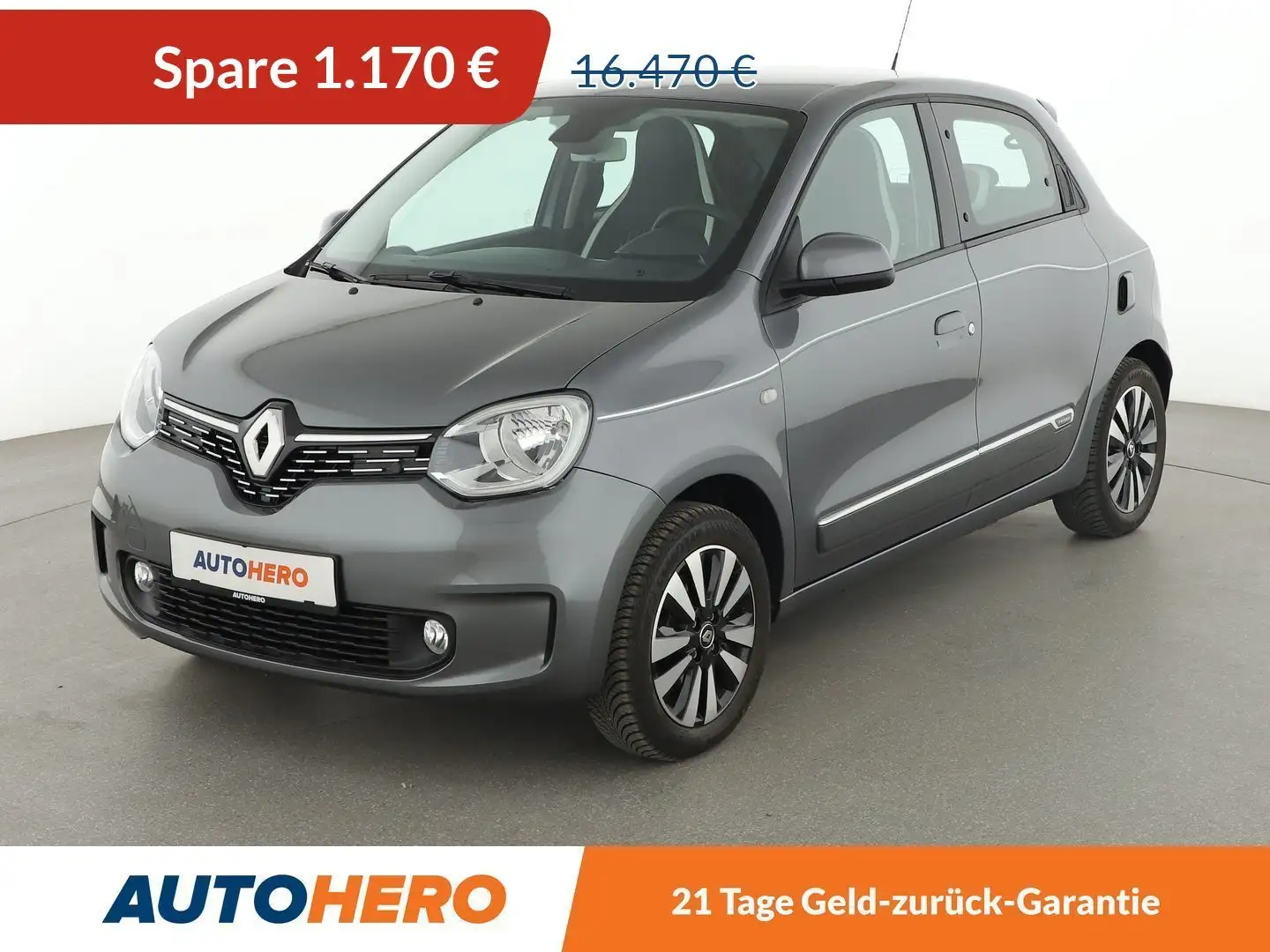 Renault Twingo 0.9 TCe Intens Aut.*PDC*SHZ*TEMPO*KLIMA*WENIG-KM* Grau - 1