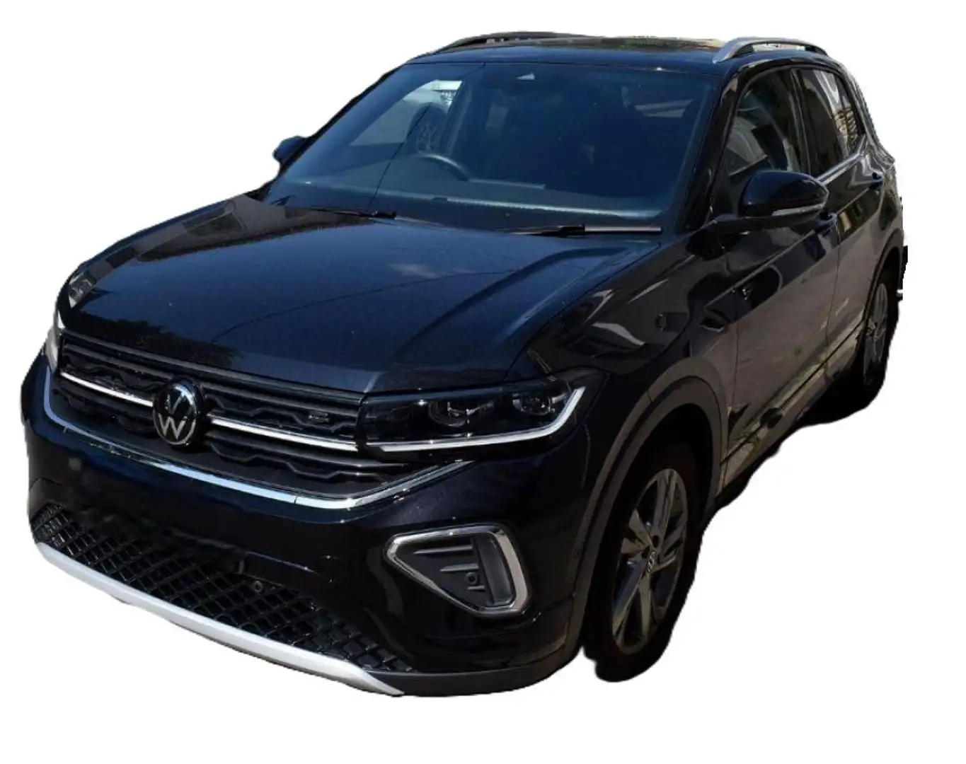 Volkswagen T-Cross 1.5 l TSI DSG R-line AHK IQ.Drive ACC Cl Schwarz - 2