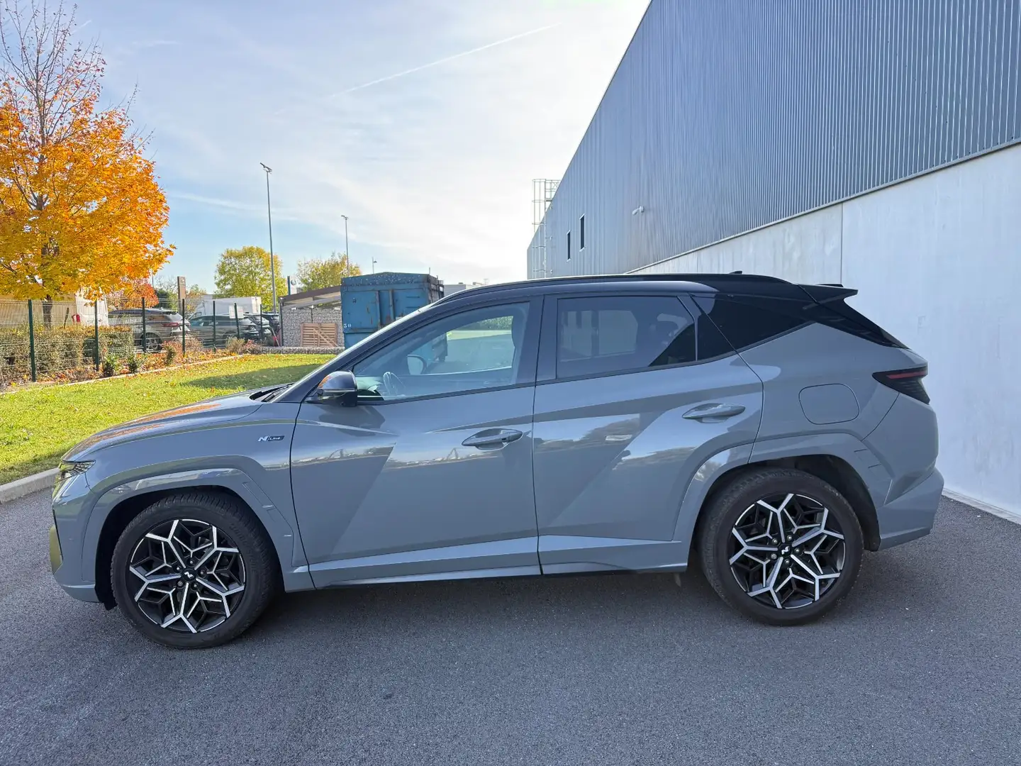 Hyundai TUCSON Tucson 1.6 CRDi 136 hybrid 48V DCT-7 N Line Executive Gris - 2