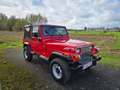 Jeep Wrangler YJ 4.0HO - 1993 - MANUEEL - ORIGINEEL - OLDTIMER Piros - thumbnail 4