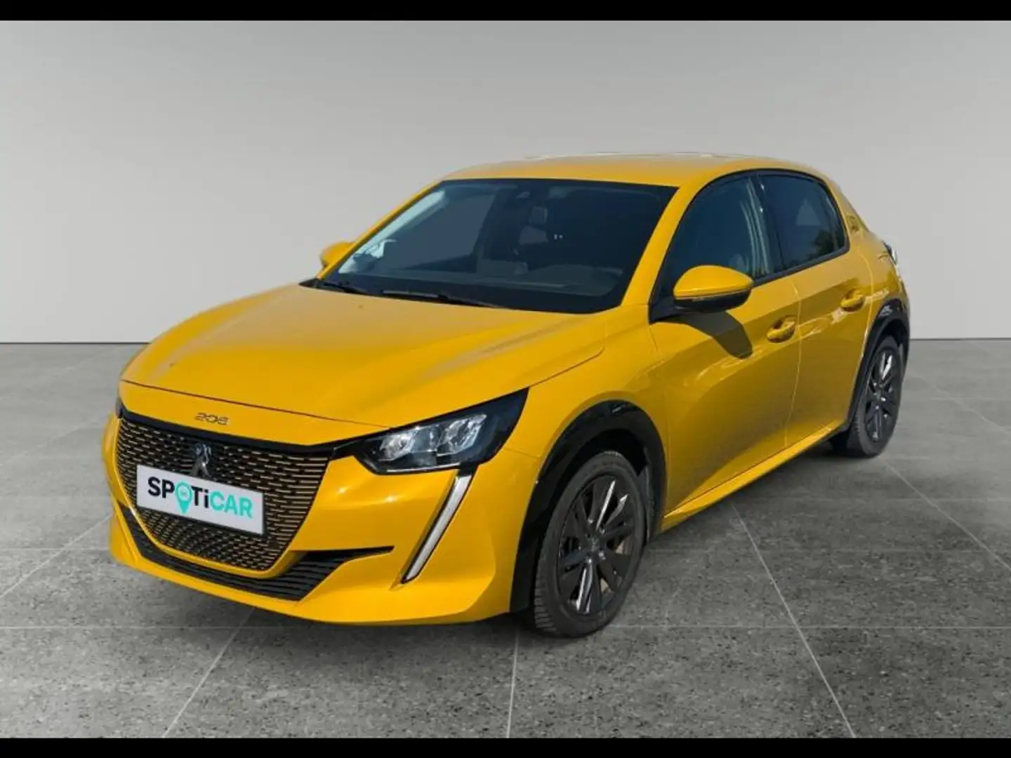 Peugeot e-208 e-208 136ch Style Jaune - 1