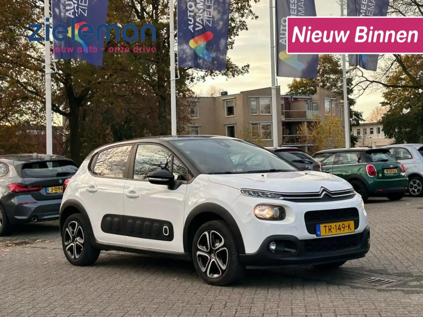 Citroen C3 1.2 PureTech Feel Edition - Carplay, Navi, Cruise Blanc - 1