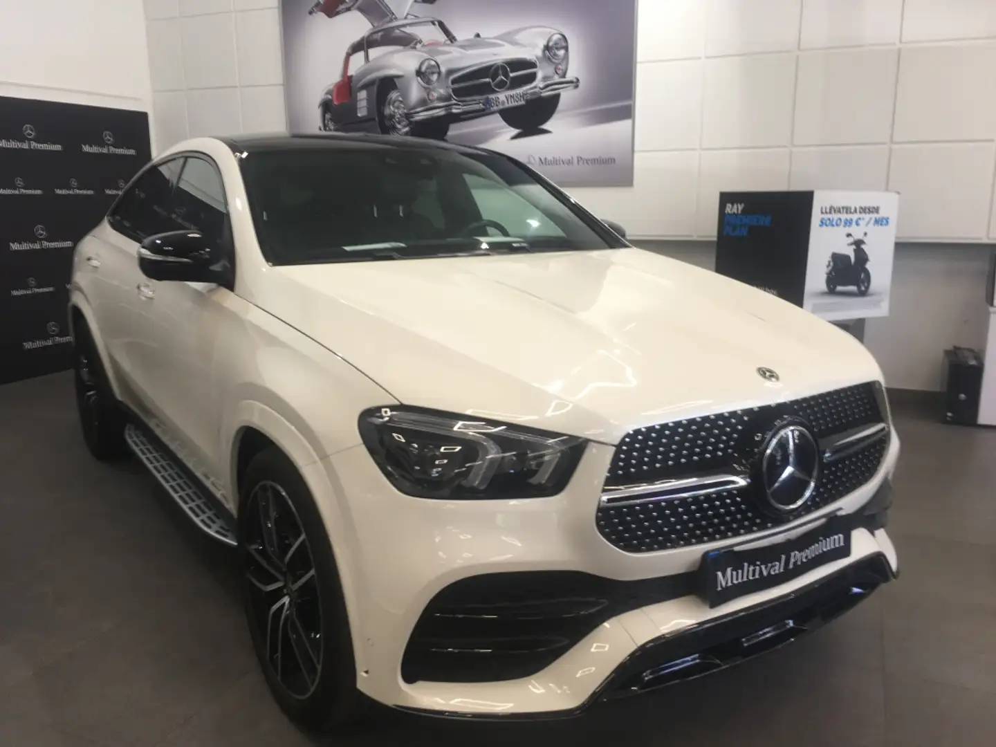 Mercedes-Benz GLE 350 Coupé 350d 4Matic Aut. Blanc - 1