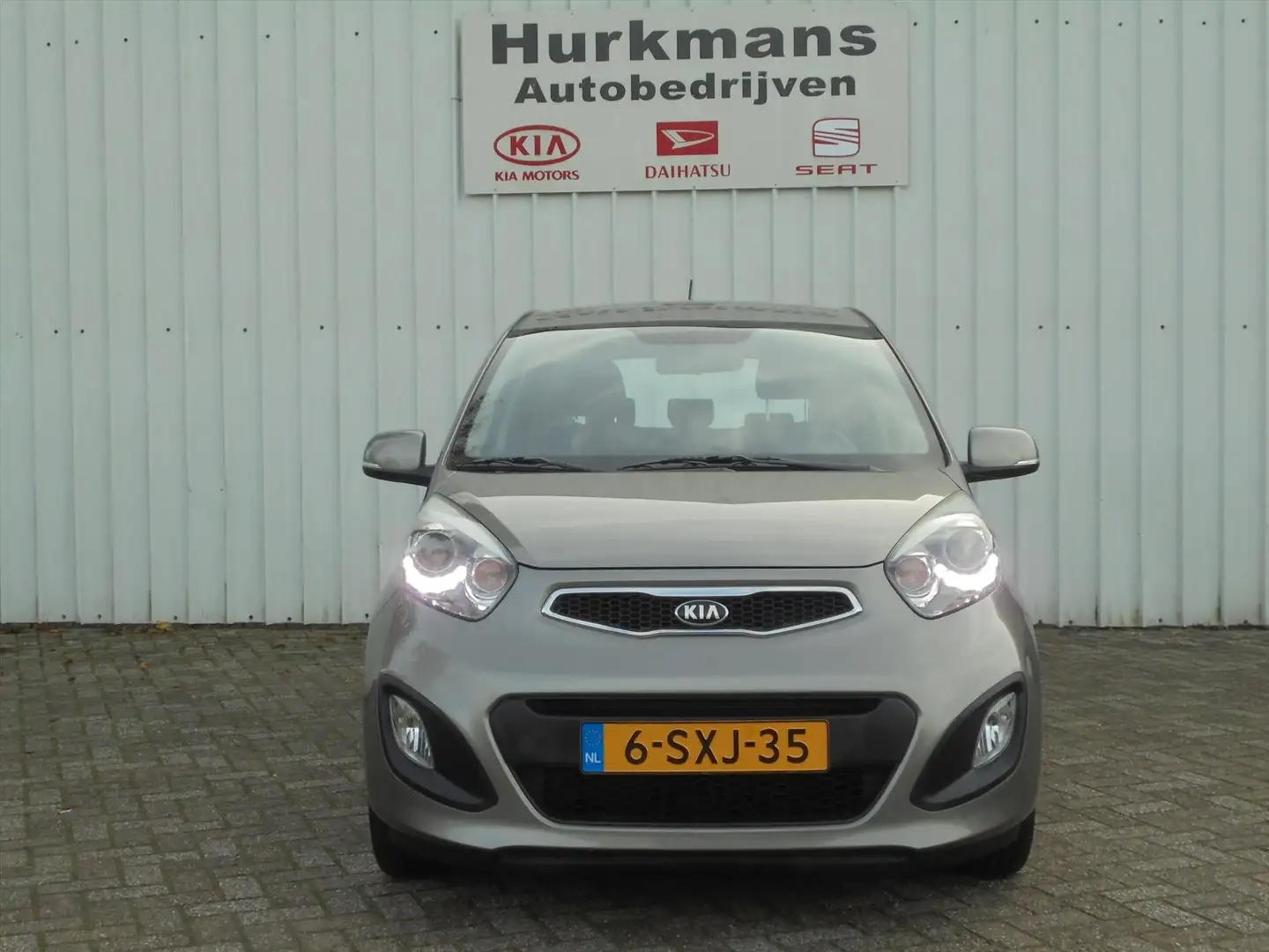 Kia Picanto 1.0i 5-DRS SUPERPACK NL-AUTO TOP ONDERHOUDEN Beige - 2