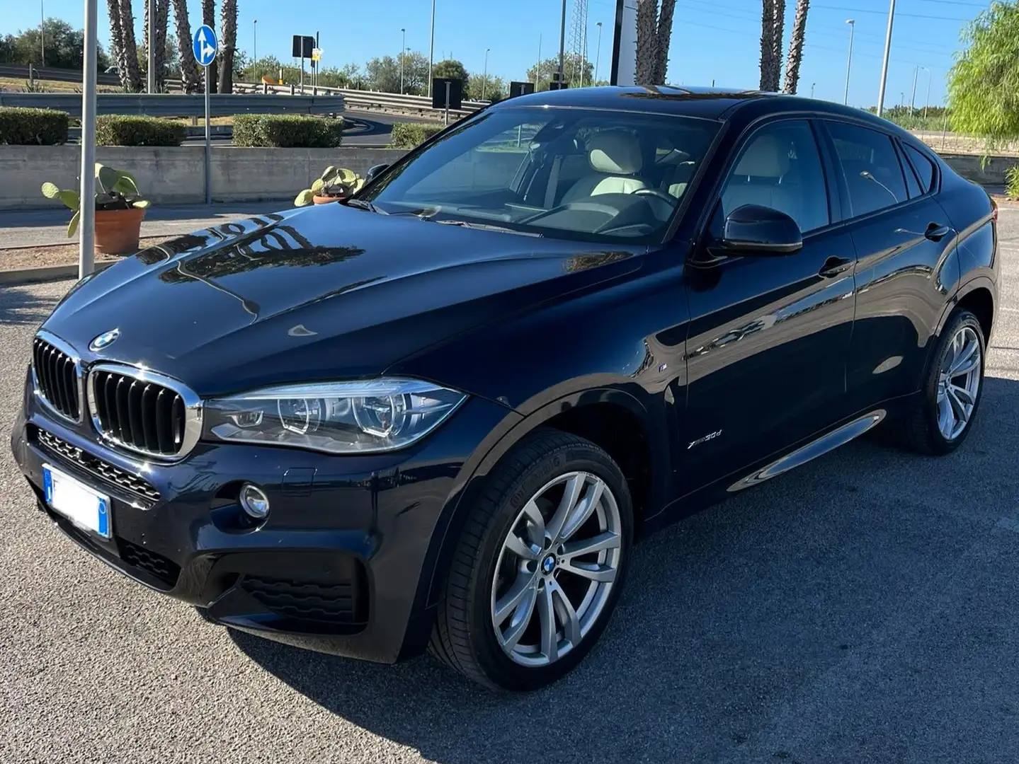 BMW X6 X6 F16xdrive30d Msport 249cv auto Schwarz - 2