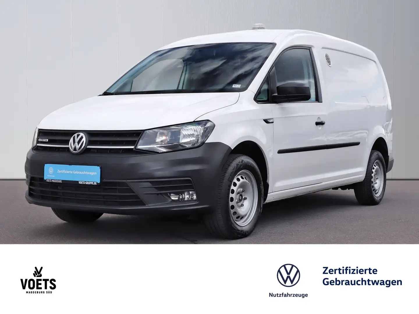 Volkswagen Caddy MAXI KASTEN ERDGAS/BENZIN LR-LANG+KLIMA Weiß - 1