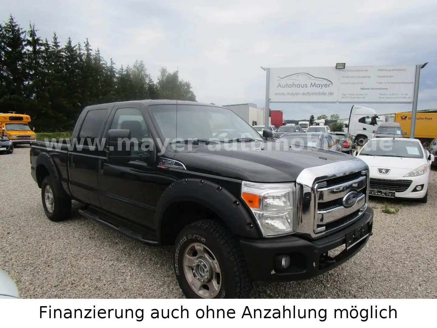 Ford F 250 F250 6,2 V8 Super Duty XLT 4x4*CREW CAB*AHK 3,5* Schwarz - 1