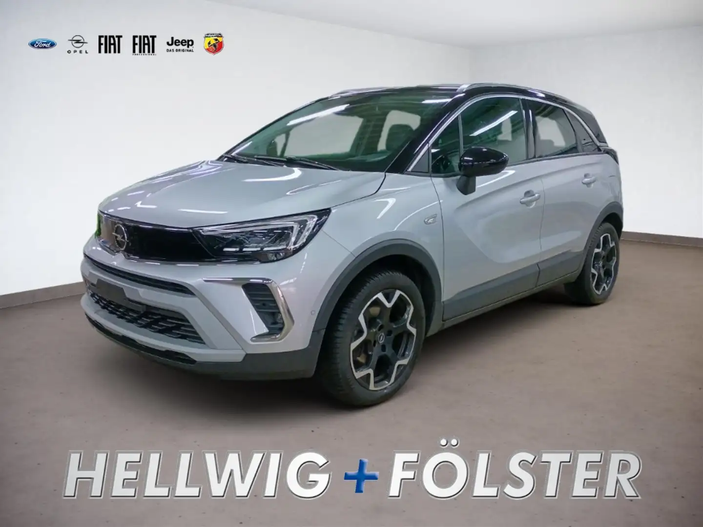 Opel Crossland Ultimate 1.2 T Aut. Pano-Dach Navi SHZ Grau - 1