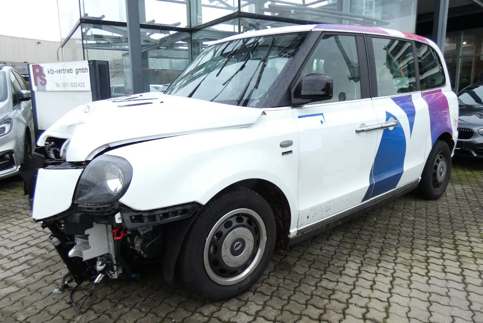 LEVC TX 1.5 Plug-in Hybrid Vista PDC Kamera Blanco - 1