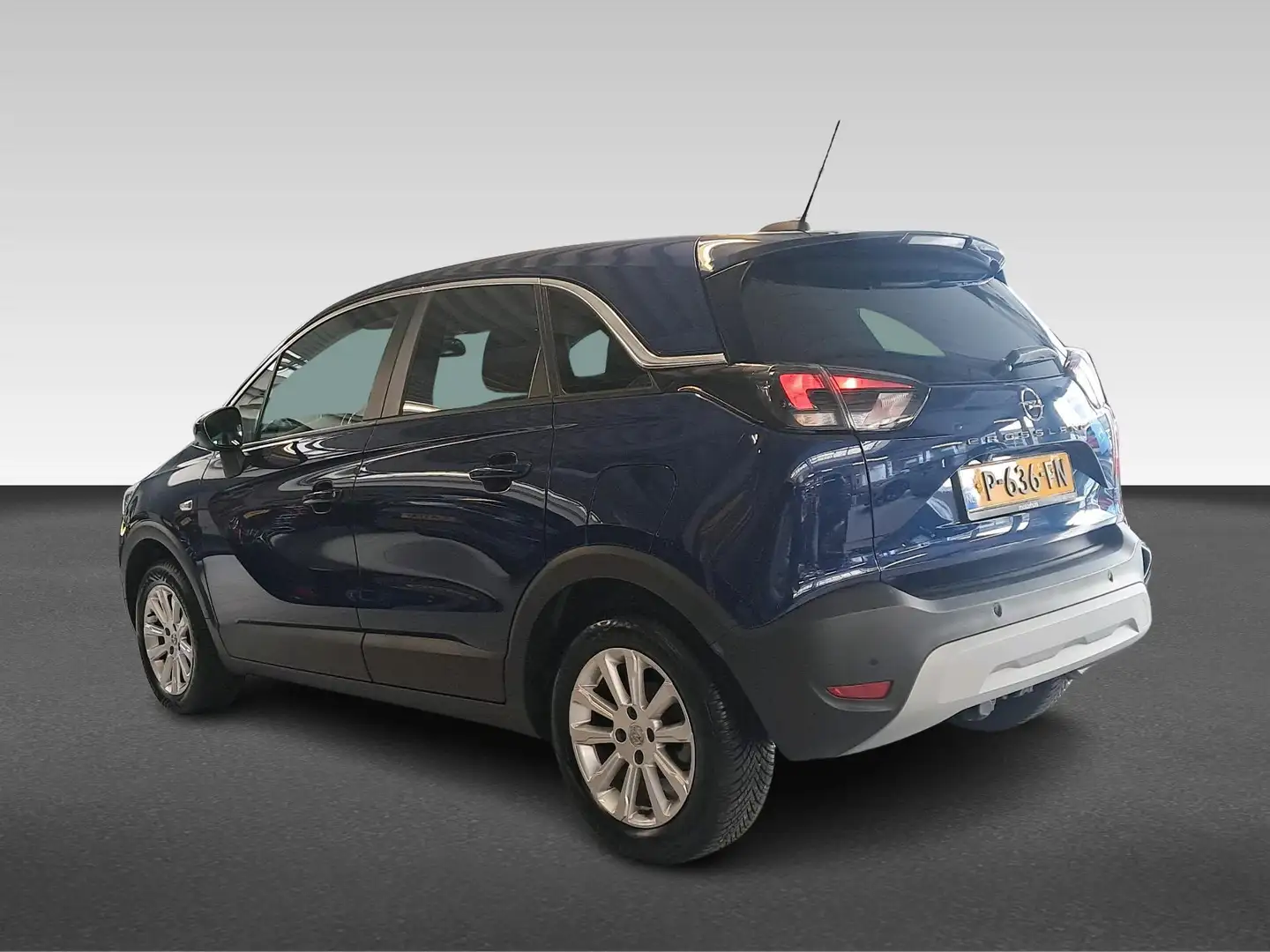 Opel Crossland 1.2 TURBO 110PK ELEGANCE NAVI CAMERA ECC NAP Bleu - 2