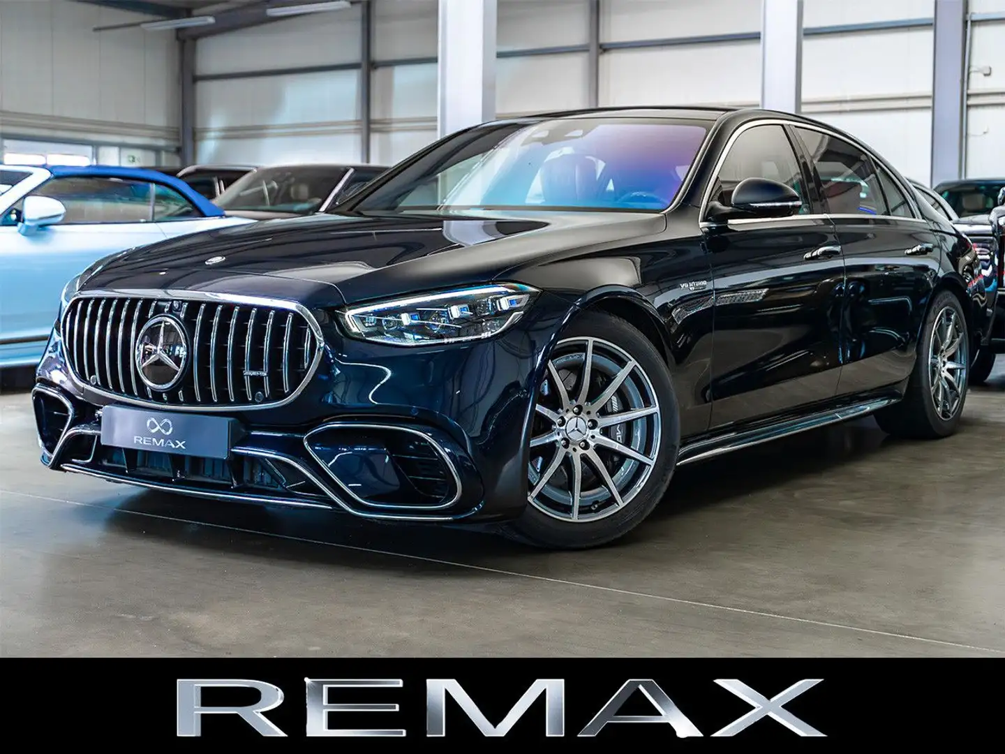 Mercedes-Benz S 63 AMG e 4M Perf / Red Interior / Carbon Blauw - 1