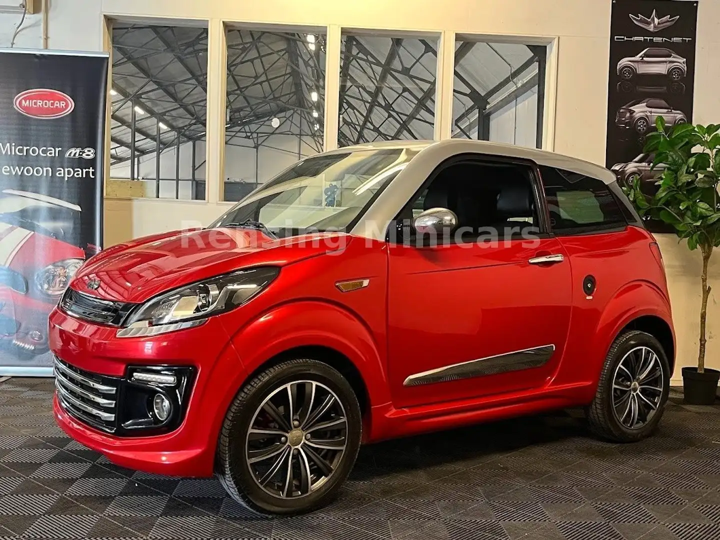 Ligier JS 50 LONG JS50L SPORT Mopedauto Microcar 45KM Rojo - 1