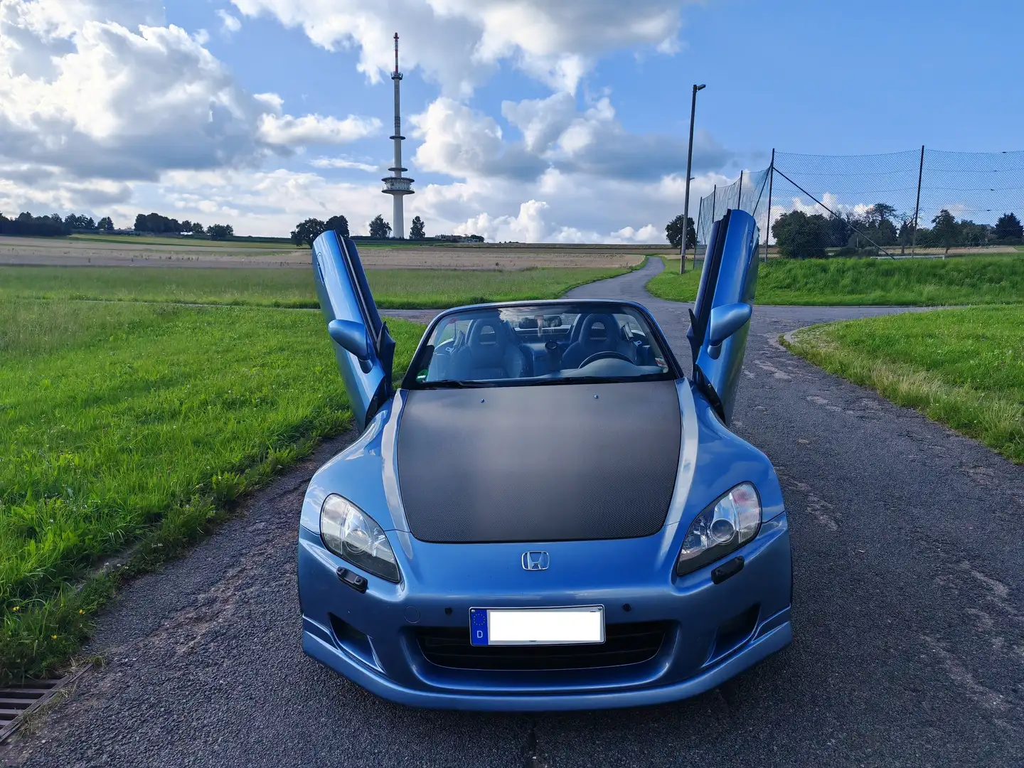 Honda S 2000 2. Hand, unfallfrei, Scheckheft Blau - 2