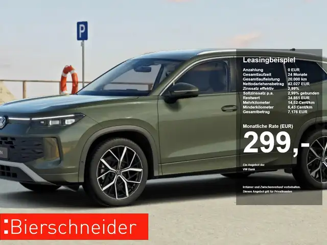 Volkswagen Tayron 1.5 eTSI DSG Life 5-J-GAR 7-S KAM AHK LED