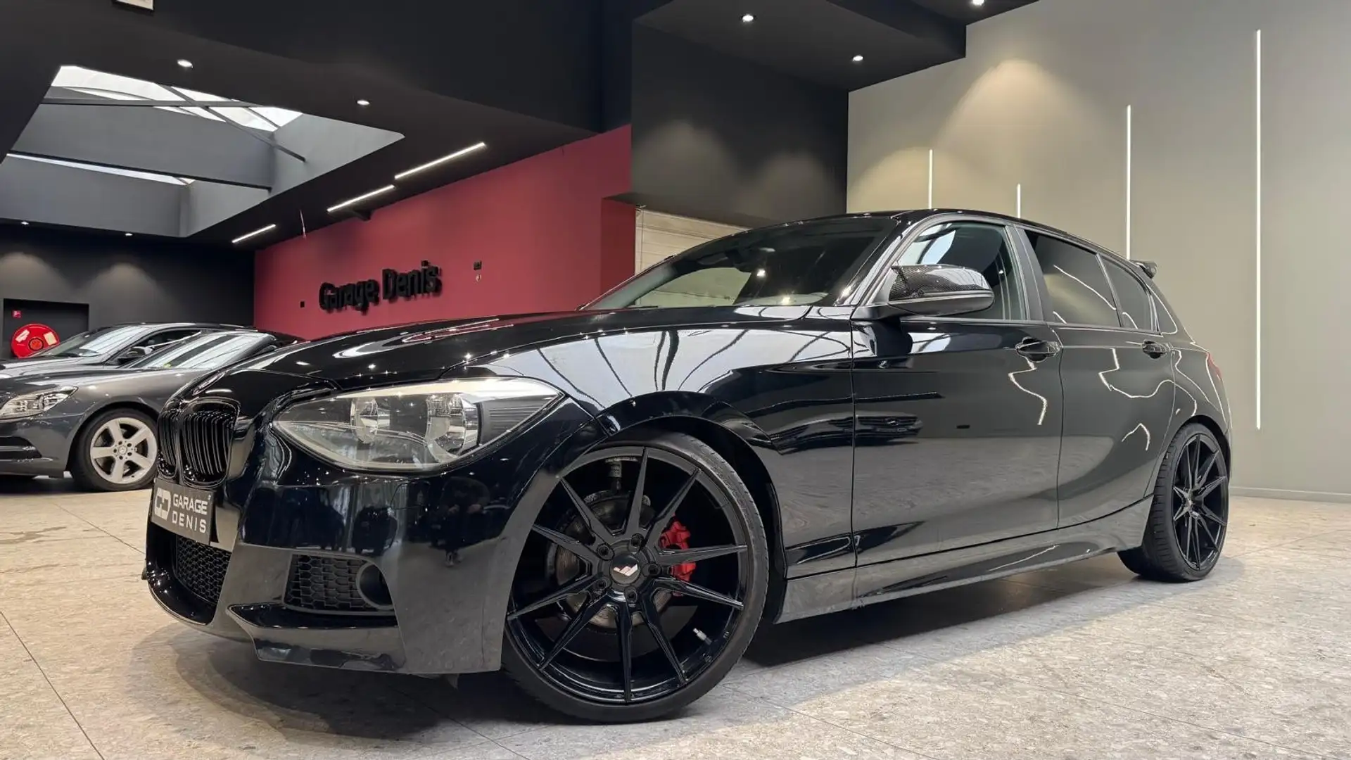 BMW 114 114i *PACK M**GPS**GARANTIE 12MOIS* Schwarz - 1