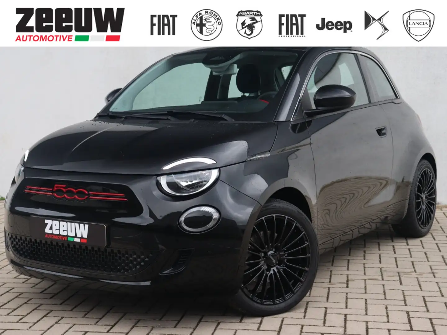 Fiat 500e Red by Red | 16" | Carplay | Clima Schwarz - 1