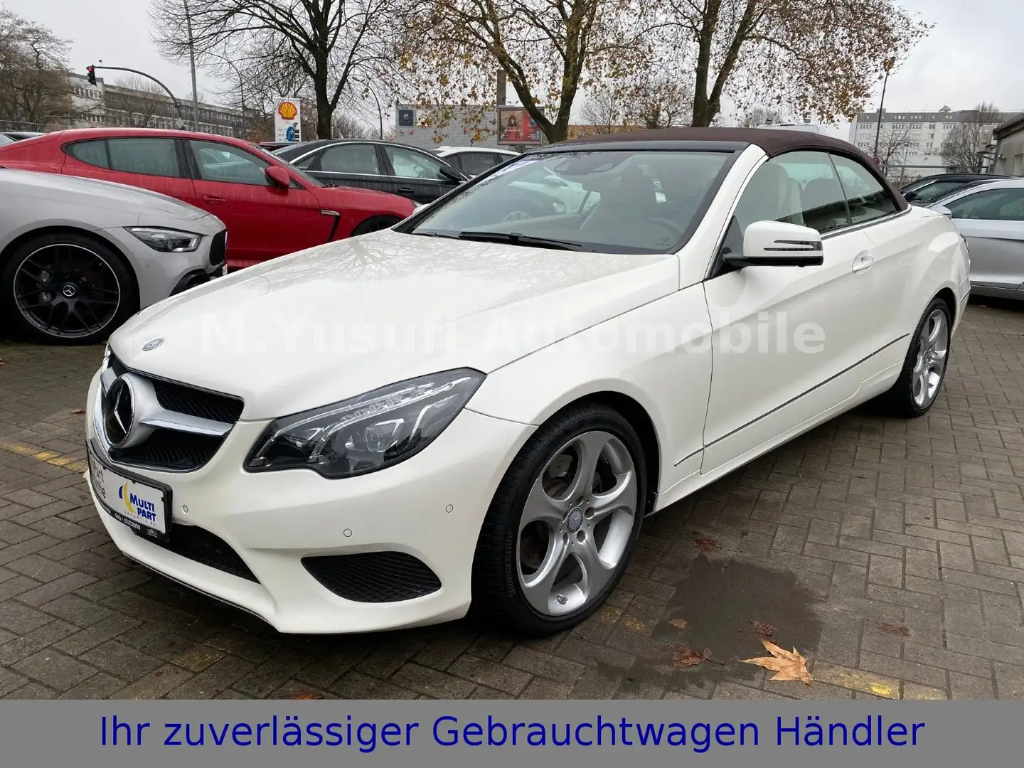 Mercedes-Benz E 200 CABRIO LED-ILS|LEDER|COMAND|360°|DISTRONIC Weiß - 1