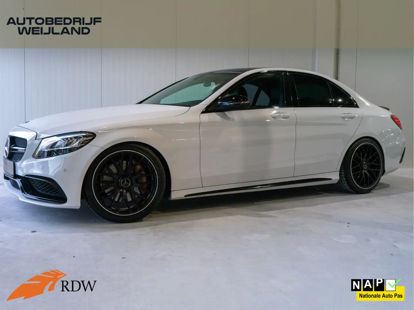 Mercedes-Benz C 180 Business Solution Plus Upgrade Edition AMG I AMG-l Blanc - 1