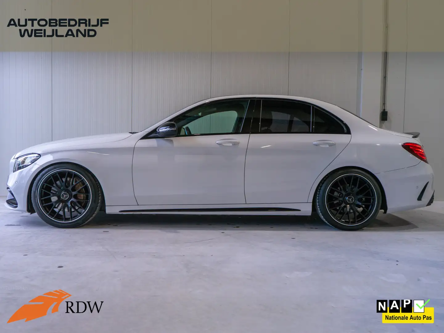 Mercedes-Benz C 180 Business Solution Plus Upgrade Edition AMG I AMG-l Blanc - 2