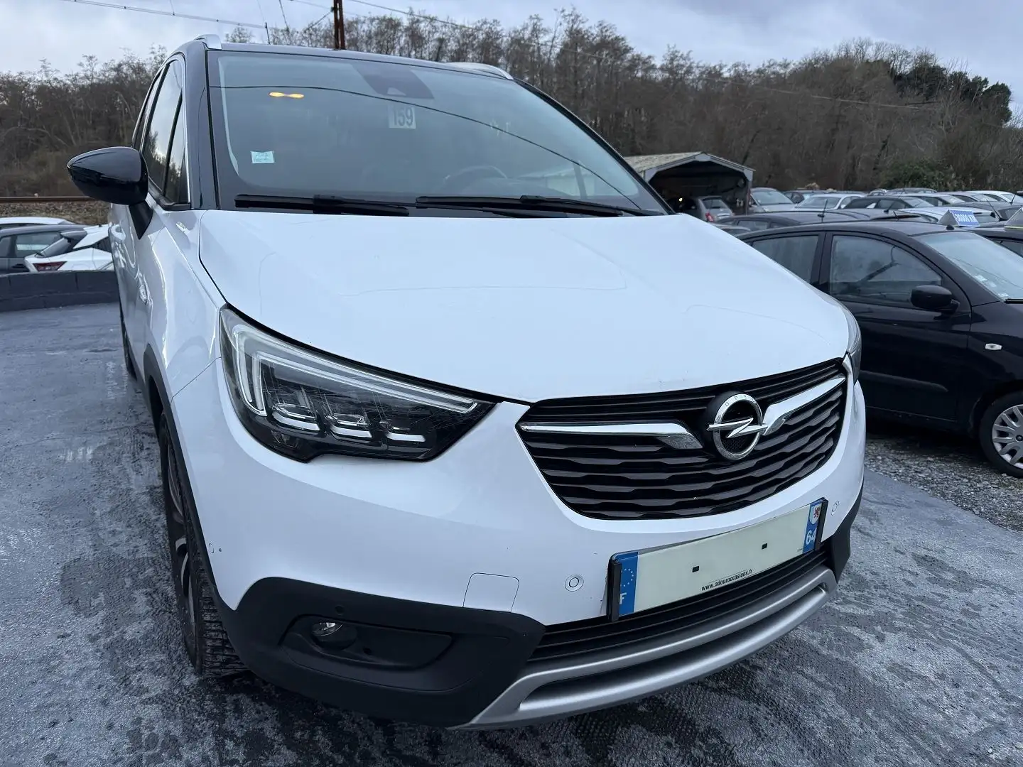 Opel Crossland X 1.2 TURBO 130CH DESIGN 120 ANS EURO 6D-T Blanc - 1