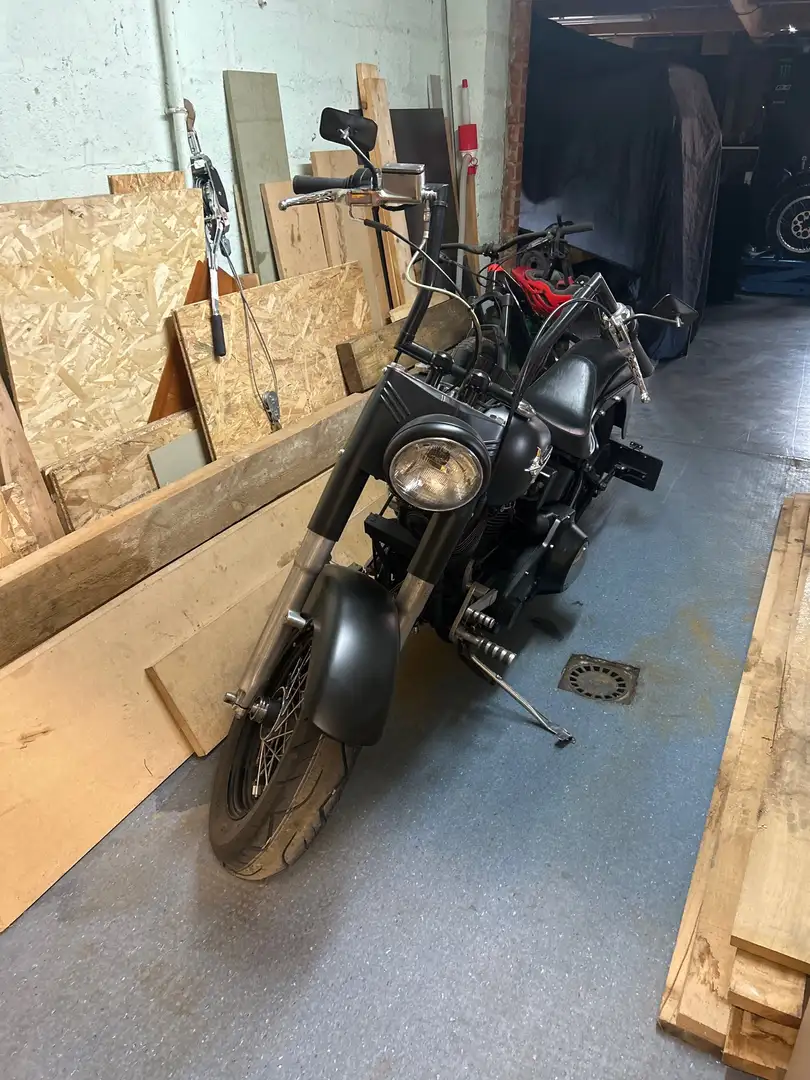 Harley-Davidson Heritage Negru - 1