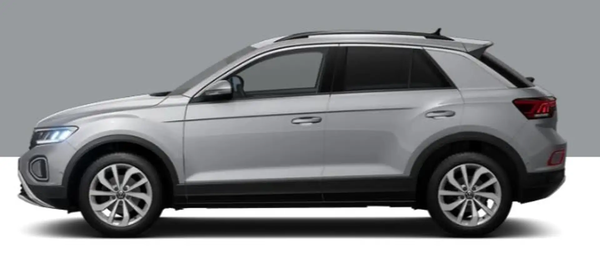 Volkswagen T-Roc 1.0 TSI Life Edition Grijs - 2