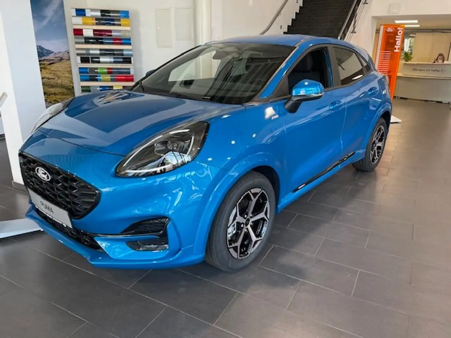 Ford Puma ST-Line Automatik Blau - 1