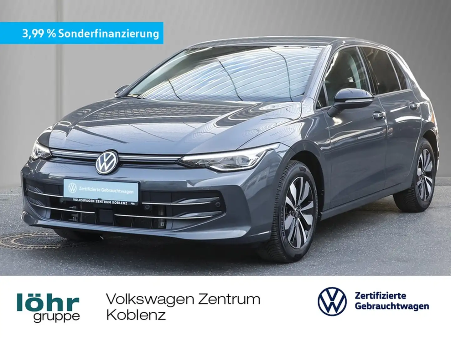 Volkswagen Golf VIII 2.0 TDI DSG Goal AHK/RFK/Navi Grau - 1