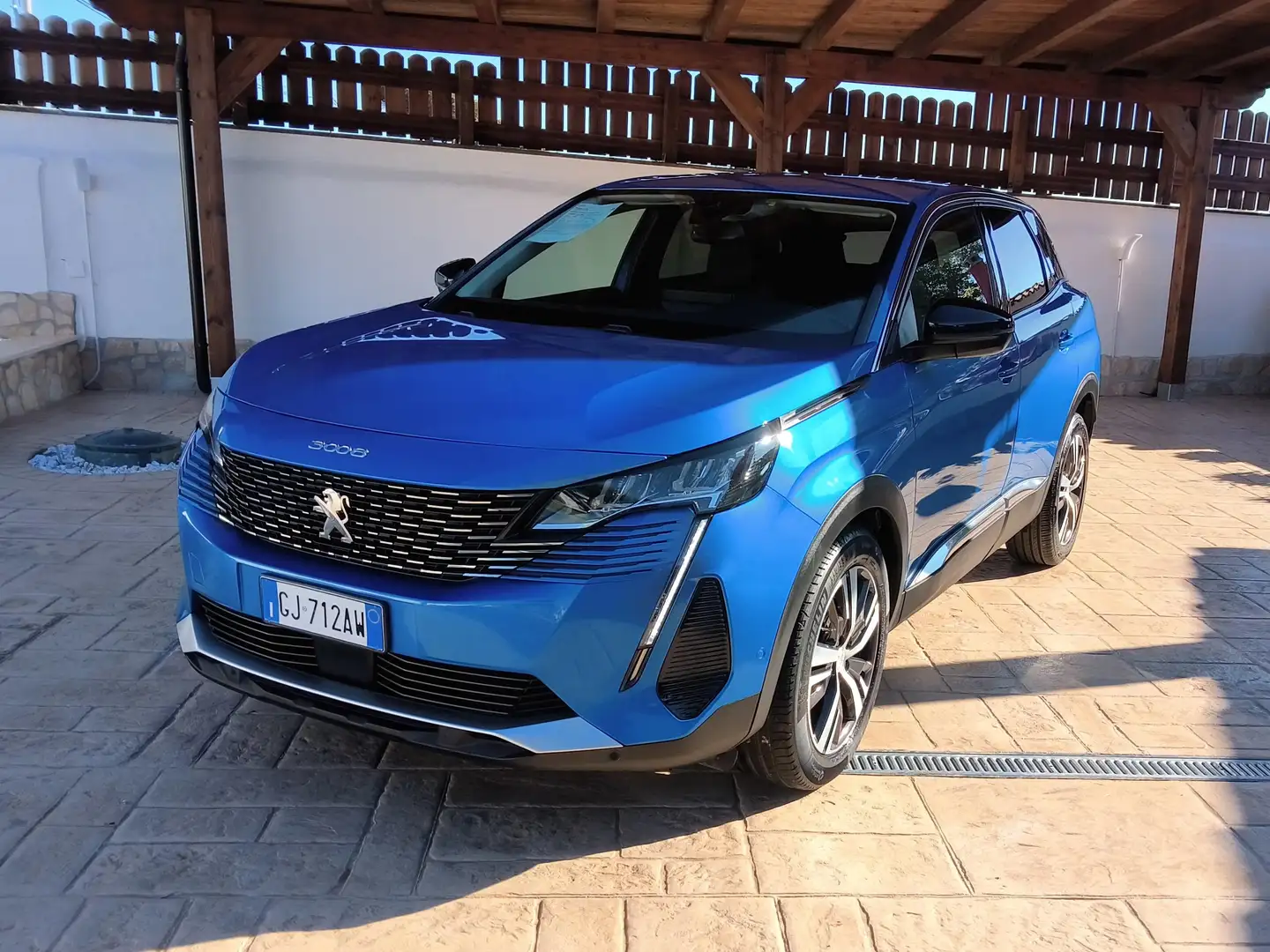 Peugeot 3008 3008 II 2021 1.5 bluehdi Allure Pack s Azul - 1