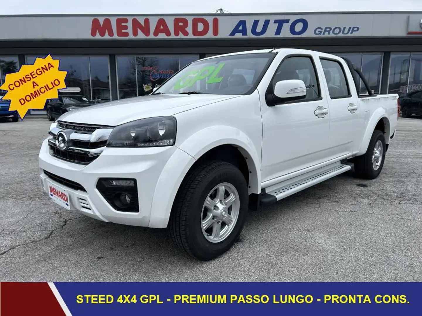 Great Wall Steed 4WD 2.4 GPL Premium P.L. 4x4 PASSO LUNGO Weiß - 1