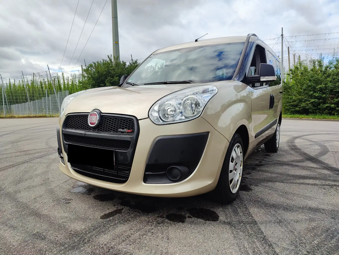 Fiat Doblo Dynamic / 7 Sitzer / KLIMA / SCHECKHEFT Grau - 1