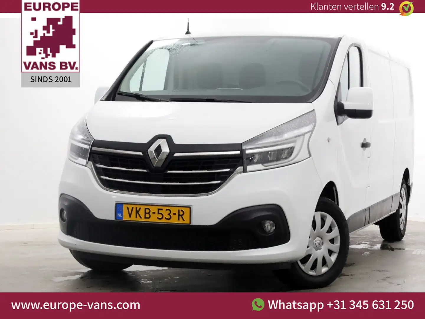 Renault Trafic 2.0 dCi 120pk L2H1 Work Edition LED/Airco/Navi 05- Wit - 1