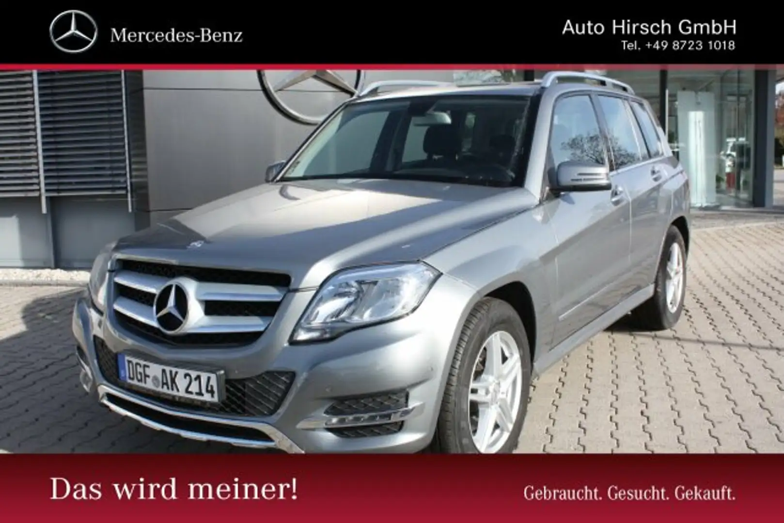 Mercedes-Benz GLK 220 GLK 220 CDI 4MATIC Navi+Anhängerkupplung+Sitzhei Ezüst - 1